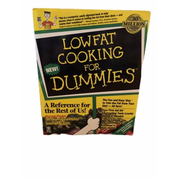 Lowfat Cooking for Dummies by W. Virgil, Fischer, Lynn Brown - Picture 7 of 7